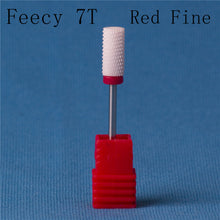 Load image into Gallery viewer, Milling Cutter For Manicure Ceramic Mill Manicure Machine Set Cutter For Pedicure Electric Nail Files Nail Drill Bit Feecy