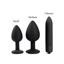 Load image into Gallery viewer, Adult Diary Silicone Anal Plug Jewelry Dildo Vibrator Sex Toys for Woman Prostate Massager Bullet Vibrador Butt Plug For Men Gay
